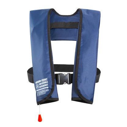 Adult Auto-Inflatable Life Jacket - Manual PFD 150N for Water Sports, Fishing & Rafting