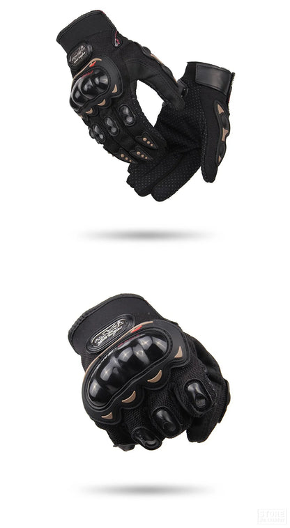 Winter Motorcycle Gloves - Windproof Waterproof Touch Screen Motocross Riding Gloves for Men