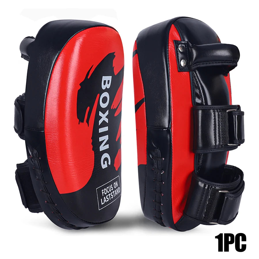 PU Leather Boxing Kicking Pad – Hand & Foot Target for Muay Thai, Taekwondo & MMA Training