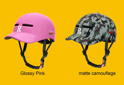 GUDOOK Baseball Cap Style Bicycle Helmet - Adjustable Adult Mountain & Road Bike Helmet with Peak