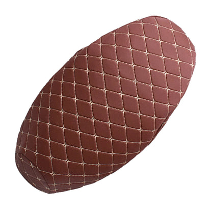 Breathable 3D Mesh Motorcycle Seat Cover - Waterproof Anti-Skid PU Leather Cushion Protector for Scooters