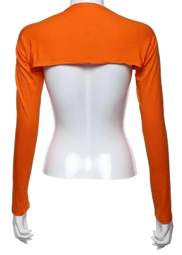 Muslim Arm Sleeves for Women - One Piece Shrug Bolero Cover - Ramadan Prayer Wear - 20 Colors Available