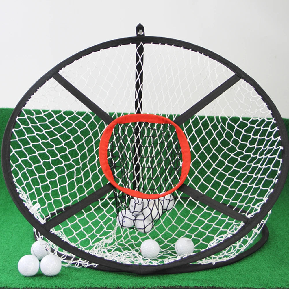 Foldable Golf Chipping Net - Portable Practice Target for Indoor and Outdoor Swing Training