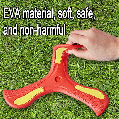 Boomerang Soft Three-Leaf Cross - Outdoor Toy Flying Disc