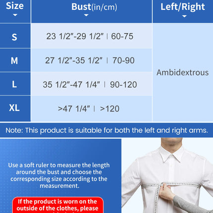 Breathable Shoulder Sling & Immobilizer - Adjustable Arm Support for Rotator Cuff Tear, Fracture, Dislocation & Post-Surgery Recovery