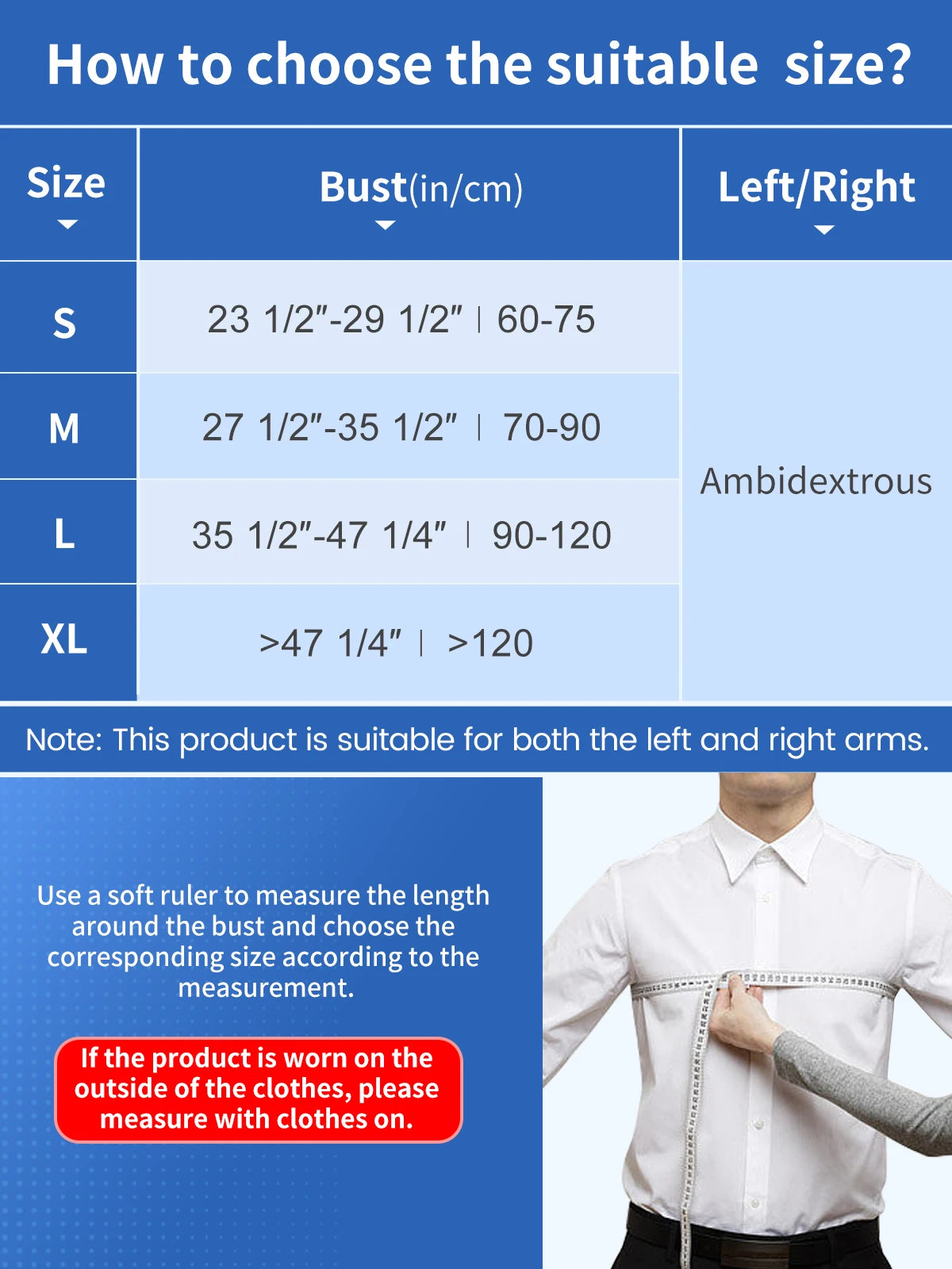 Breathable Shoulder Sling & Immobilizer - Adjustable Arm Support for Rotator Cuff Tear, Fracture, Dislocation & Post-Surgery Recovery