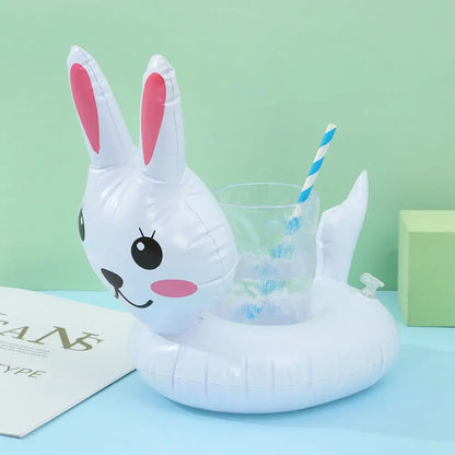 Inflatable Pool Cup Holder Float - Fun Drink Holder for Swimming Pool & Water Sports