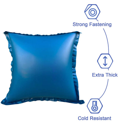 4×4 ft Pool Air Pillow for Winter Protection - Extra Durable 0.4mm PVC Above-Ground Pool Winterizing Kit