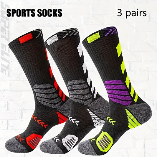 Athletic Performance Compression Socks - 3 Pack