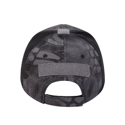 Unisex Skull Embroidered Baseball Cap - Breathable Adjustable Sun Hat for Spring & Autumn Outdoor