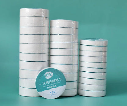 Travel Compressed Towel Set - 10 Pack Quick-Dry Disposable Washcloths for Hotel, Outdoor & Travel Use