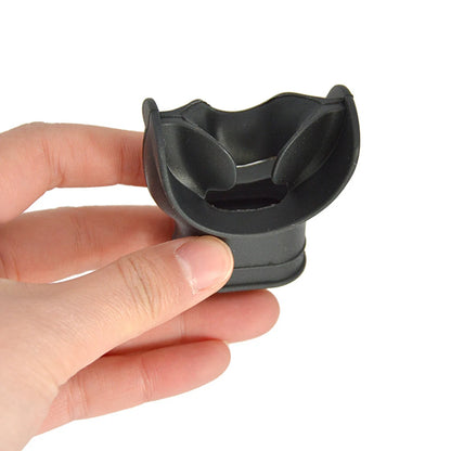 Premium Silicone Scuba Diving Mouthpiece - Comfortable Regulator Cover with Octopus Holder Retainers
