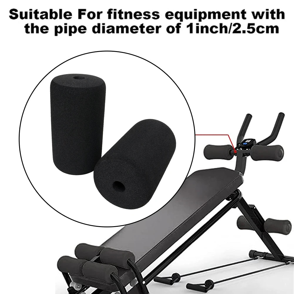 Professional Foot Foam Pads & Foam Rollers Kit for Workout Machines