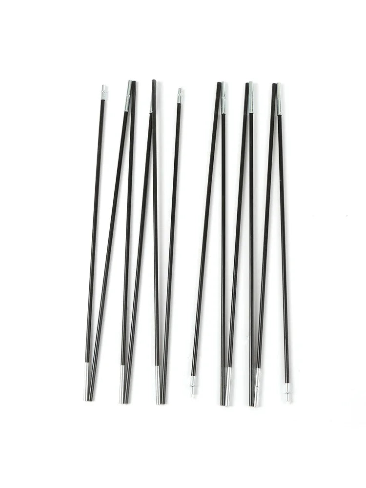 Glass Fiber Tent Arc Poles Replacement - 12-Piece Set (1 Pair) for Camping Tents (3.26m/3.4m/3.9m Options)