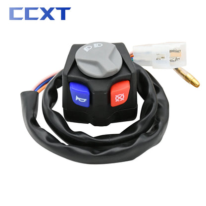 Motorcycle Headlight Horn Kill Start Switch - KTM EXC/XC/XCW/EXCF/SX/SXF (125-500cc) & Husqvarna TE/FE/TX/FX