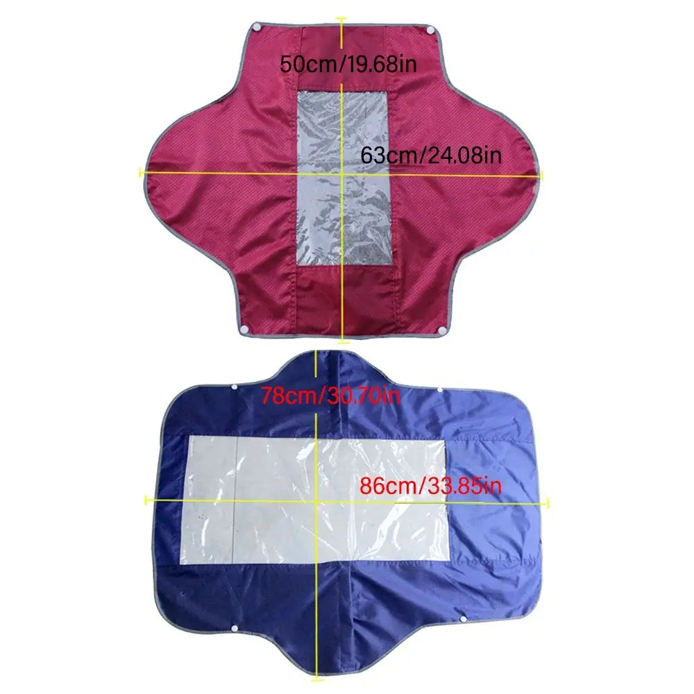 Motorcycle Dashboard Cover - Universal Waterproof Dustproof Sun Protection for Electric Bikes and Motorcycles