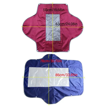 Motorcycle Dashboard Cover - Universal Waterproof Dustproof Sun Protection for Electric Bikes and Motorcycles