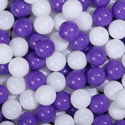Colorful Ocean Ball Pit Balls - Eco-Friendly Non-Toxic Plastic Play Balls 5.5cm (50pcs Love & Star Shapes)
