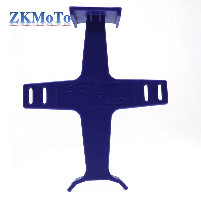 Motorcycle Fork Seal Savers - ABS Glossy Finish Protector Guard for Motocross Enduro Bikes - Fork Brace Support Block Accessory