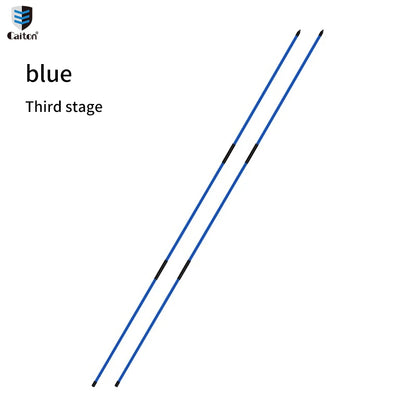 Golf Alignment Sticks 2-Pack - 48" Foldable Practice Rods for Portable Training