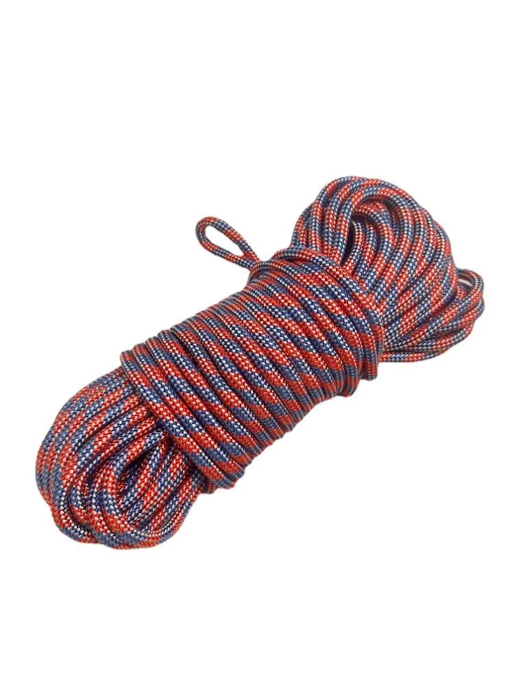 Thickened Mountaineering Safety Rope - Multi-Purpose Life Rope for Climbing, Fire Escape, and Outdoor Adventures