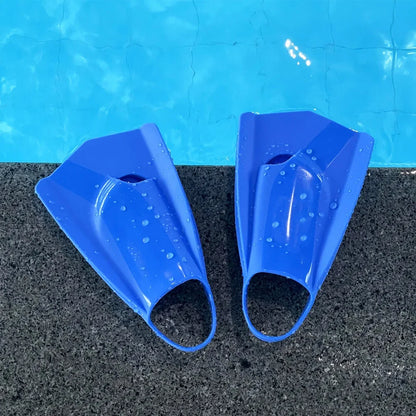 Professional Silicone Short Fins for Swimming & Diving - Training Flippers for Snorkeling & Free Diving