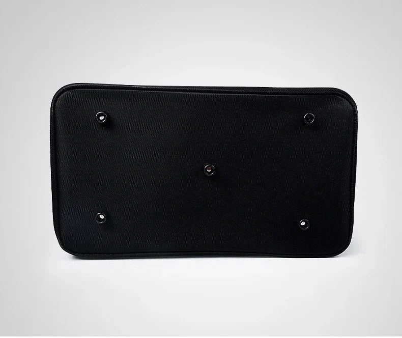 PGM Authentic Men's Golf Clothing Bag YWB005 - Double-Decker All-Black Design with Super Large Capacity, High-End Ball Bag