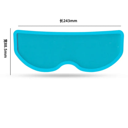 Clear Nano Film Helmet Sticker – Anti-Rain & Anti-Fog Protection for Motorbike Riders, Easy Application for Enhanced Visibility