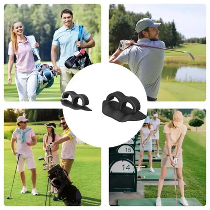 Golf Grip Trainer - 2 Pack T-Shape Non-Slip Swing Pad for Ball Control & Posture Correction