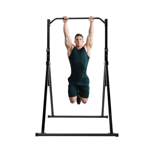Adjustable Height Pull-Up Bar - Triangular Gymnastics Practice Station for Home Gym Strength Training