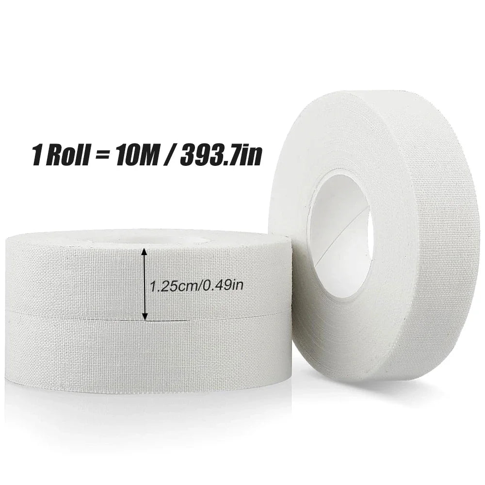 Athletic Finger Tape - Skin-Friendly Sports Protection Wrap for Baseball, Lacrosse & Gymnastics (1/2/3 Roll Options)