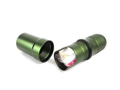 Waterproof Survival Storage Capsule - 3-in-1 Emergency Container for Pills/Matches/Gear with Sealed Design for Outdoor Adventures