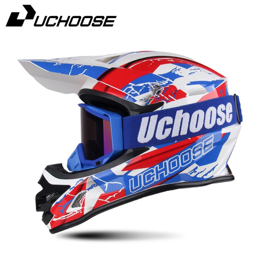 DOT Approved Motocross Helmet - Off-Road Racing Helmet for Men & Women (Downhill, Enduro, Cross)