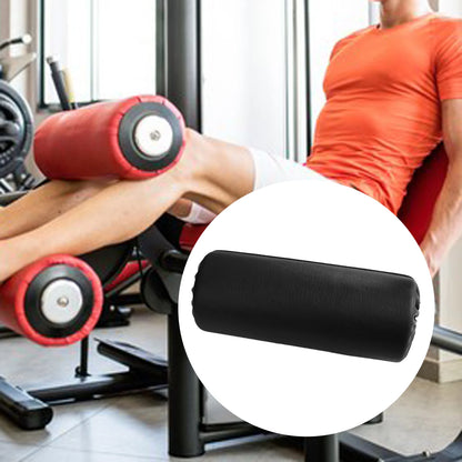 PU Leather Foam Foot Pad Roller 20cm Replacement Sponge Roller for Home Gym Fitness Exercise Machines