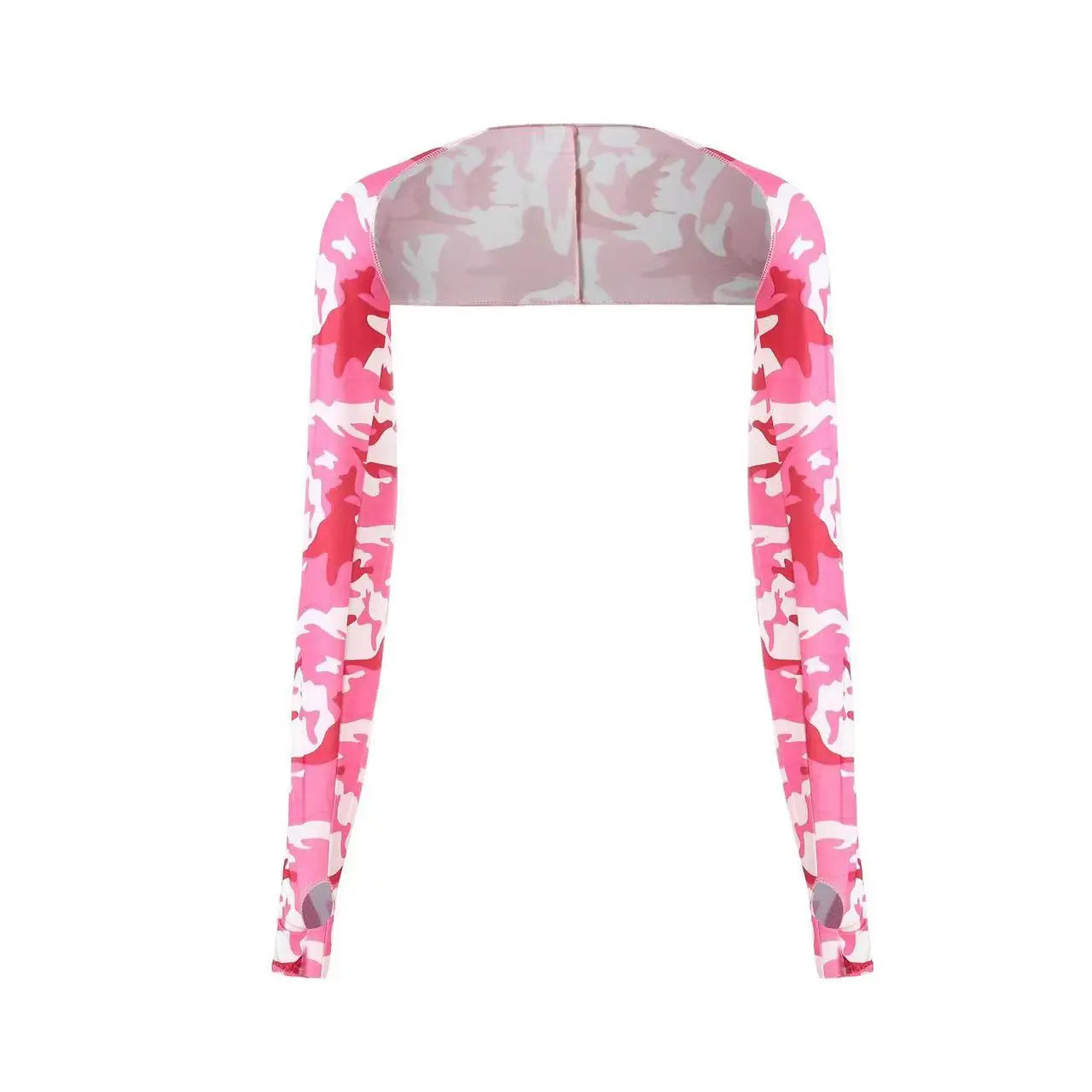 Ice Silk Arm Sleeves - Ultra-Thin Breathable Long Gloves with UV Sun Protection for Outdoor Sports