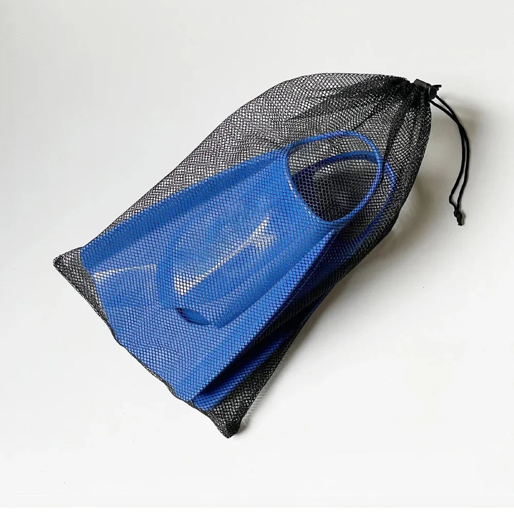 Professional Silicone Short Fins for Swimming & Diving - Training Flippers for Snorkeling & Free Diving