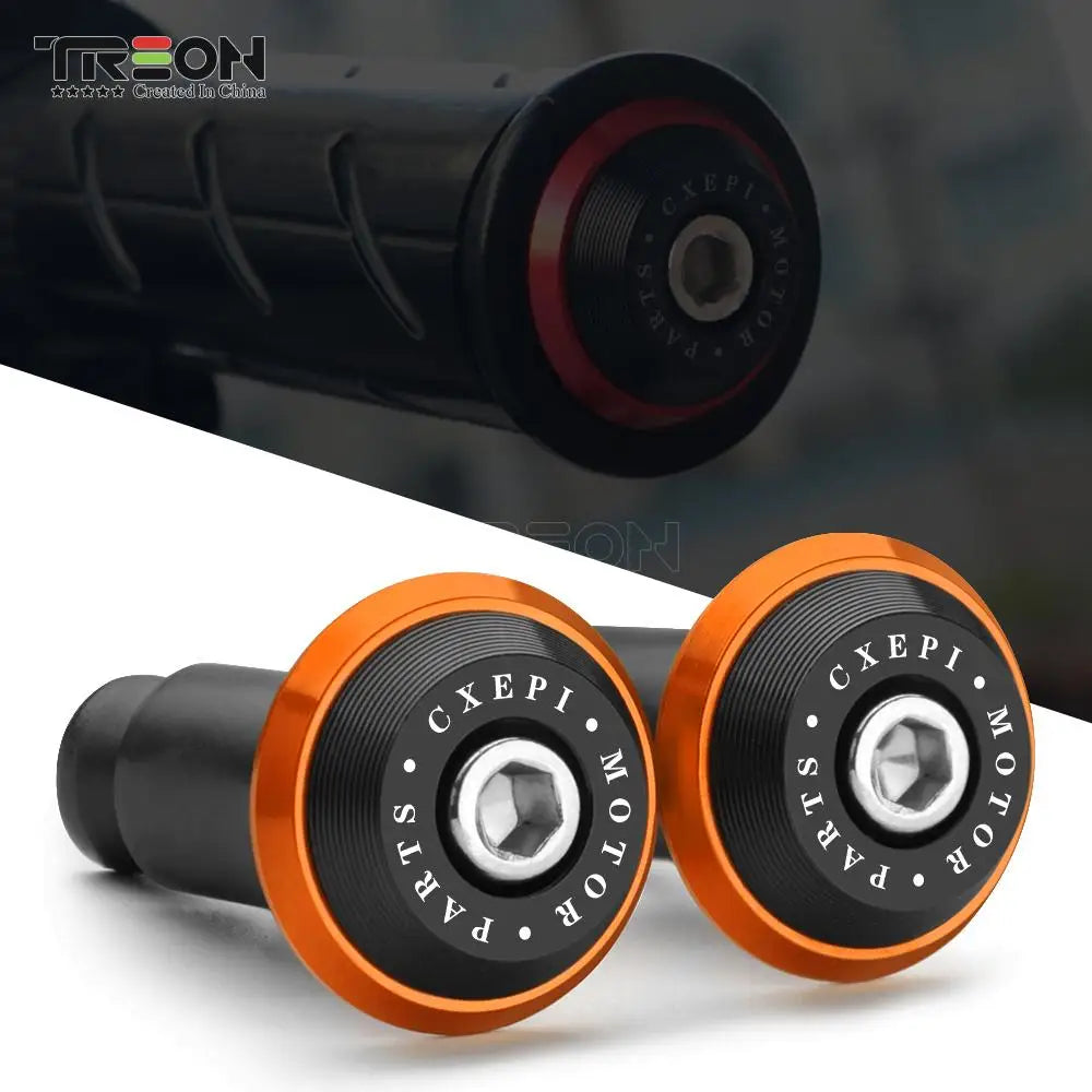 KTM Motorcycle Handlebar End Weight Grips Cap - Compatible with 65 85 125 200 250 300 350 400 450 500 530 SX XC EXC EXC-R EXC-F EXC-W Models