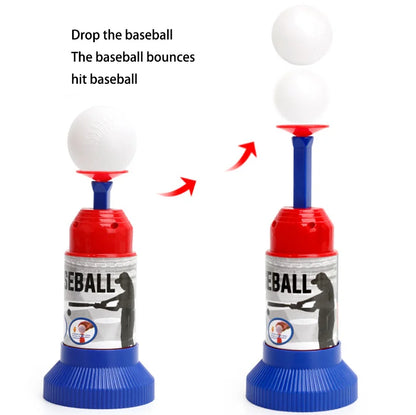 Automatic Baseball Pitching Machine - Adjustable Outdoor Training Set for Kids