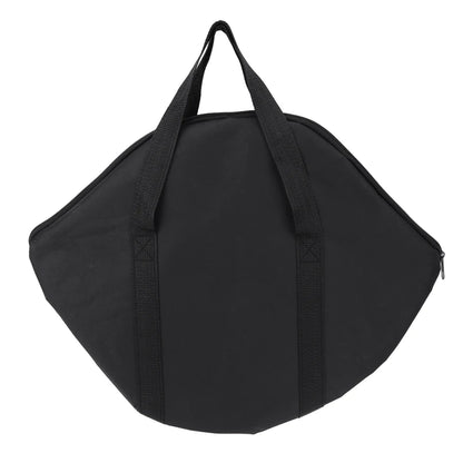 Waterproof Baking Pan Carrying Case with Anti-Scald Wood Handle - BBQ Grilling Skillet Storage Bag