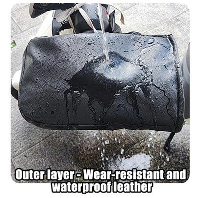 Waterproof Winter Handlebar Muffs - Motorcycle & Bicycle Hand Warmers