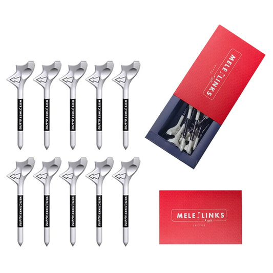 Premium Golf Tees - 10° Diagonal Rhombic Design with Speed Enhancement Technology (Includes Gift Box)