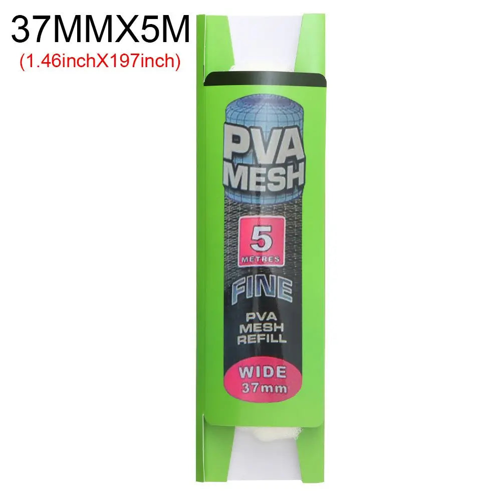 PVA Mesh Refill Bags - Water Soluble Carp Fishing Bait Wrap for Coarse Fishing Rigs