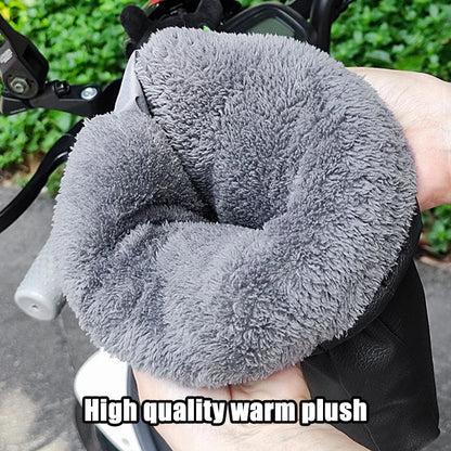 Waterproof Winter Handlebar Muffs - Motorcycle & Bicycle Hand Warmers