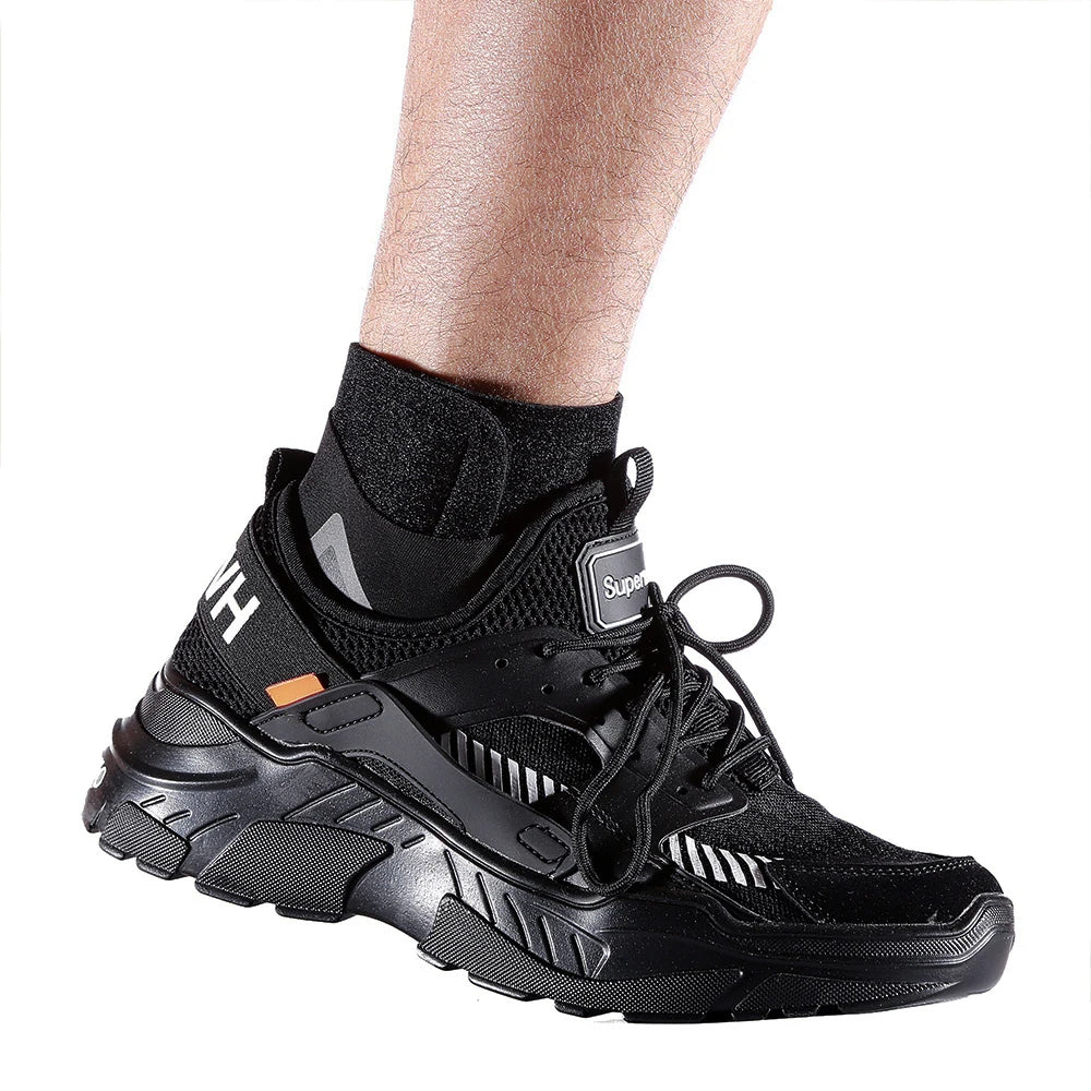 Sports Ankle Support Brace - Plantar Fasciitis Relief, Sprain Protection & Tendonitis Pain Relief for Fitness Safety