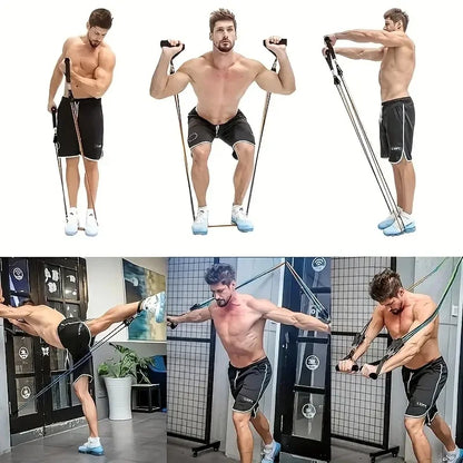 11pcs TPE Resistance Bands Set