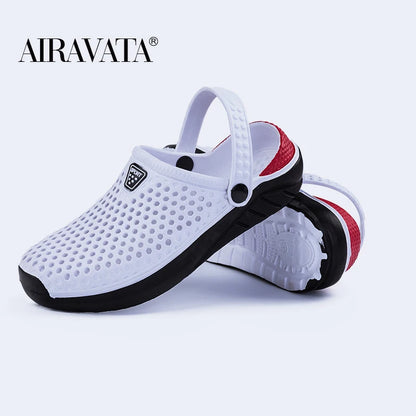 Waterproof Anti-Slip Beach Sandals - Unisex Thick Sole Flip Flops for Men & Women