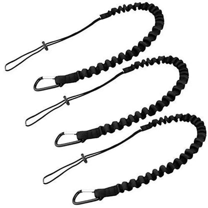Heavy-Duty Safety Harness for Aerial Work - Elastic Buffer Sling Belt with Anti-Fall Carabiner Hook and Rope Protection System