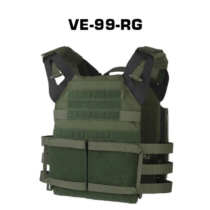 Tactical Sport Vest 2.0 - Breathable Adjustable Quick Release Nylon Carrier for Airsoft, Paintball & Outdoor Training