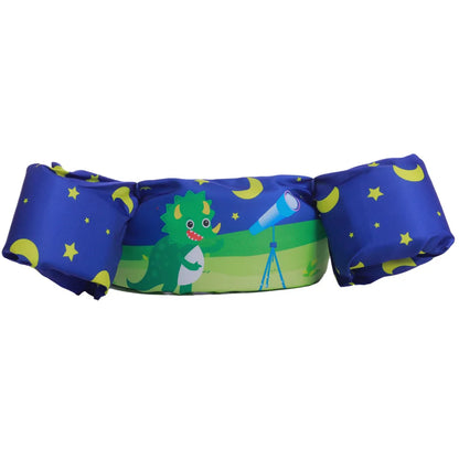 Adjustable Baby Swimming Life Jacket - Cartoon Foam Arm Sleeves with Safety Float Ring for Pool Training