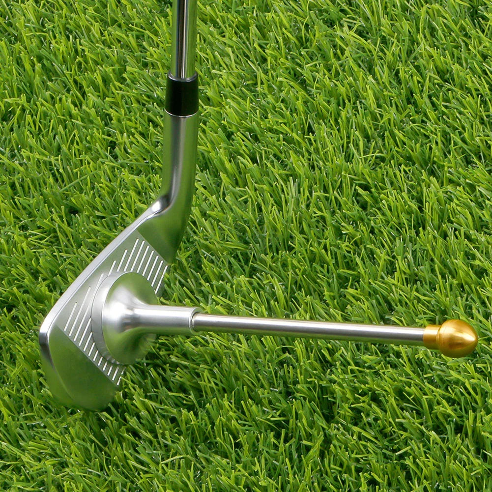 Golf Magnetic Alignment Tool - Adjustable Swing Trainer Rod for Shot Control & Clubface Alignment